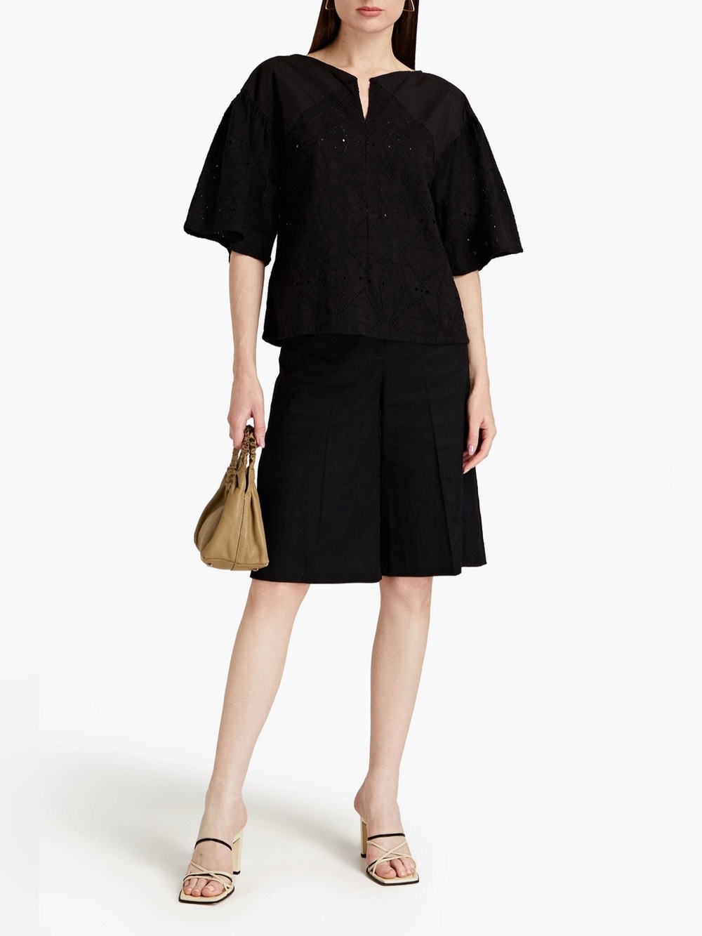 Rodebjer Black Medium Mimi Broderie Anglaise